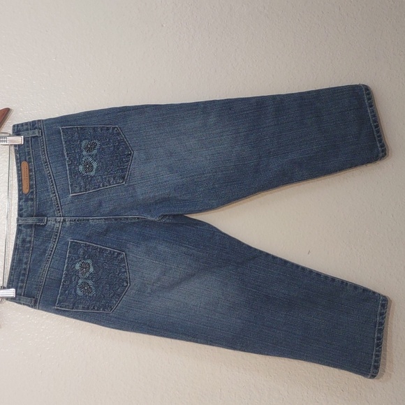 COSMO POLITAN JEANS SLIGHTLY  USED BEJEWELED SIZE 6 COLOR BLUE - Picture 8 of 14